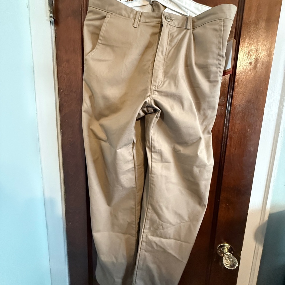 Vans Men's Khaki Straight-Leg Chinos - Beige
